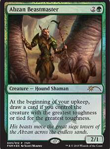 Abzan Beastmaster (FNM Promo)