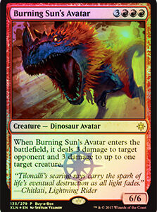 Burning Sun's Avatar (Buy-a-Box Promo)