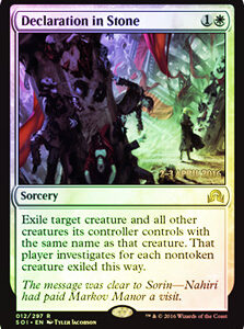 Declaration in Stone (Prerelease FOIL)