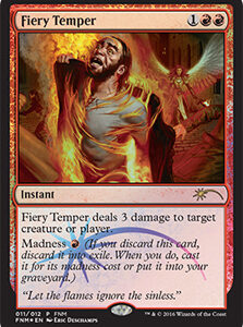 Fiery Temper (FNM Promo)