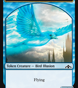 Bird Illusion Token - Guilds of Ravnica