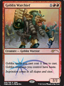 Goblin Warchief (2016 FNM Promo)