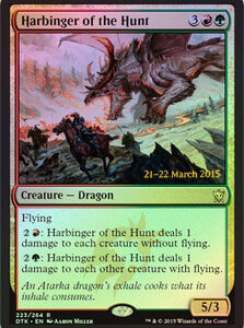 Harbinger of the Hunt (Prerelease FOIL)