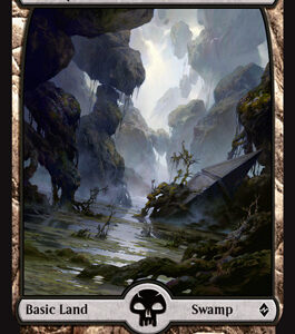 Swamp #264 - Battle for Zendikar (FOIL)