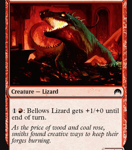 Bellows Lizard (FOIL)