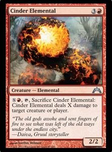 Cinder Elemental (FOIL)