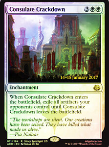 Consulate Crackdown (Prerelease FOIL)