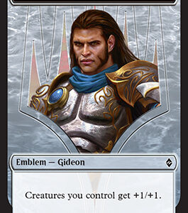 Emblem (Gideon, Ally of Zendikar) - Battle for Zendikar