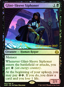 Glint-Sleeve Siphoner (Prerelease FOIL)