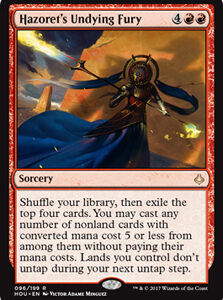 Hazoret's Undying Fury (FOIL)