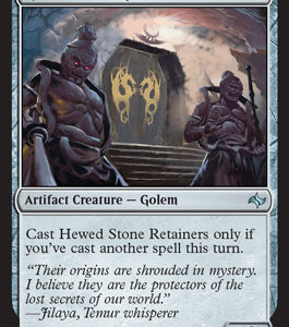 Hewed Stone Retainers (FOIL)