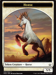 Token - Horse (Hour of Devastation)