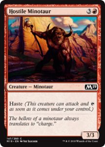 Hostile Minotaur