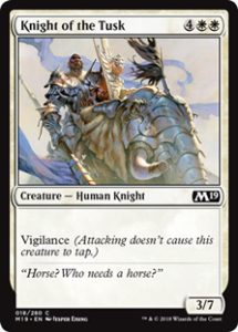 Knight of the Tusk (FOIL)