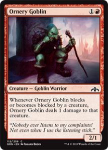 Ornery Goblin (FOIL)