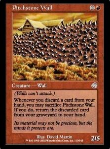 Pitchstone Wall (FOIL)