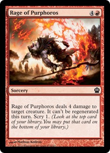 Rage of Purphoros (FOIL)