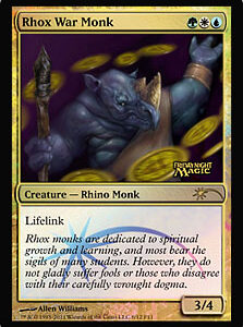 Rhox War Monk (FNM Promo)