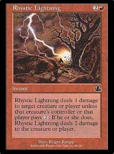 Rhystic Lightning (FOIL)