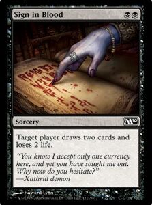 Sign in Blood