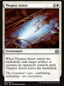 Thopter Arrest