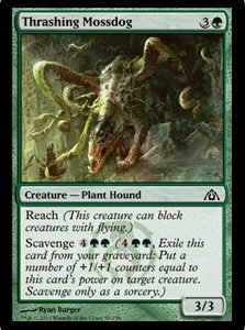 Thrashing Mossdog (FOIL)