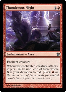 Thunderous Might (FOIL)