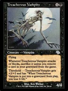 Treacherous Vampire