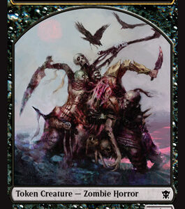 Zombie Horror Token - Dragons of Tarkir