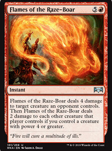 Flames of the Raze-Boar (FOIL)