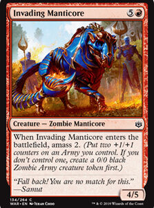 Invading Manticore (FOIL)