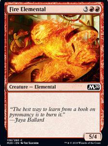 Fire Elemental (FOIL)