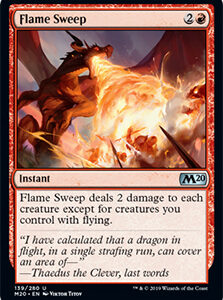 Flame Sweep (FOIL)