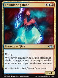 Thundering Djinn (FOIL)