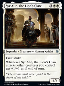 Syr Alin, the Lion's Claw (FOIL)