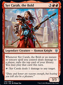 Syr Carah, the Bold (FOIL)