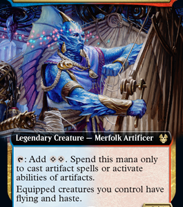 Dalakos, Crafter of Wonders (Extended Art) (FOIL)