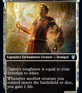 Daxos, Blessed by the Sun (Showcase) (FOIL)