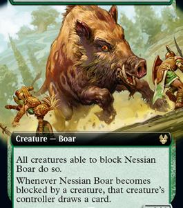 Nessian Boar (Extended Art)