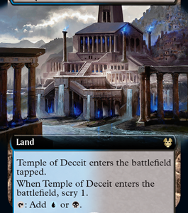 Temple of Deceit (Extended Art) (FOIL)
