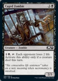 Caged Zombie (FOIL)