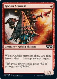 Goblin Arsonist (FOIL)