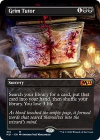 Grim Tutor (Borderless)