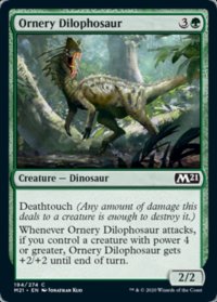 Ornery Dilophosaur (FOIL)