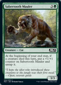 Sabertooth Mauler (FOIL)