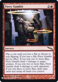 Fiery Gambit (FOIL)