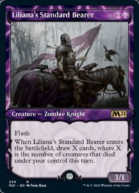 Liliana's Standard Bearer (Showcase) (FOIL)