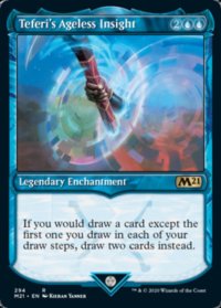 Teferi's Ageless Insight (Showcase) (FOIL)