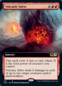 Volcanic Salvo (Extended) (FOIL)