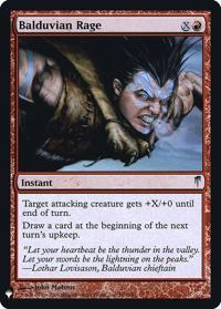 Balduvian Rage (FOIL)